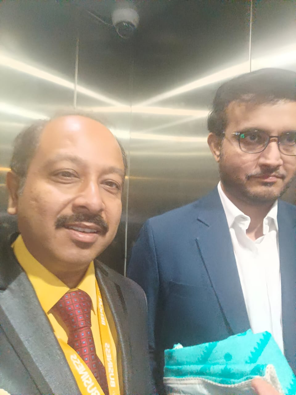 Chiranjib Ghosh at a business networking event