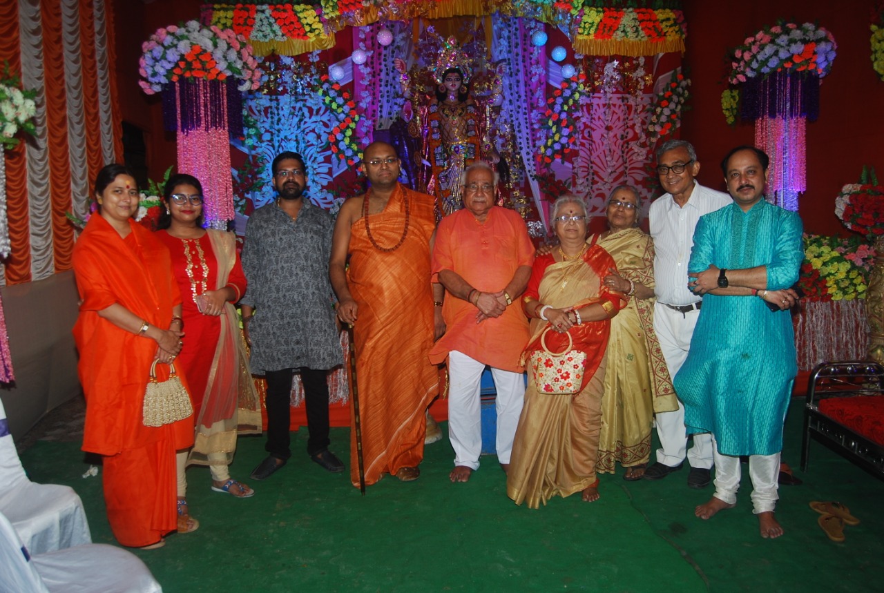 Mr. Chiranjib Ghosh with family and community members